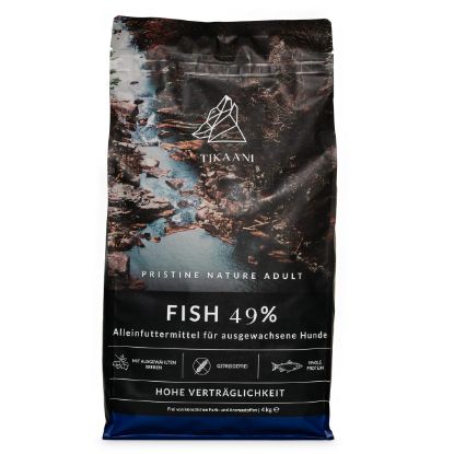 Tikaani Adult Fish 49 % Hunde Trockenfutter - 15 kg (TIKAANI)