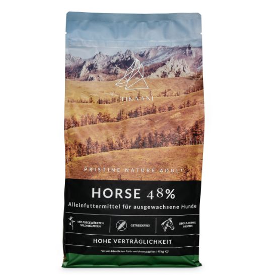 Tikaani Adult Horse 48 % Hunde Trockenfutter - 4 kg (TIKAANI)