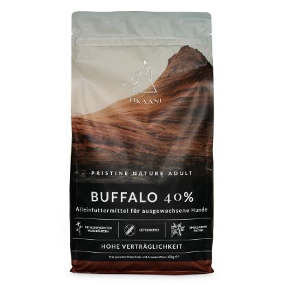 Tikaani Adult Buffalo 40 % Hunde Trockenfutter - 4 kg (TIKAANI)