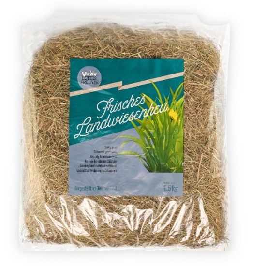 Lottis Freunde Frisches Landwiesenheu - 1,5 Kilogramm (LOTTIS FREUNDE)