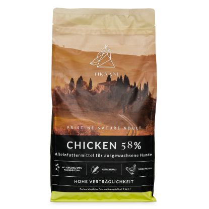 Tikaani Adult Chicken 58 % Hunde Trockenfutter - 400 g (TIKAANI)