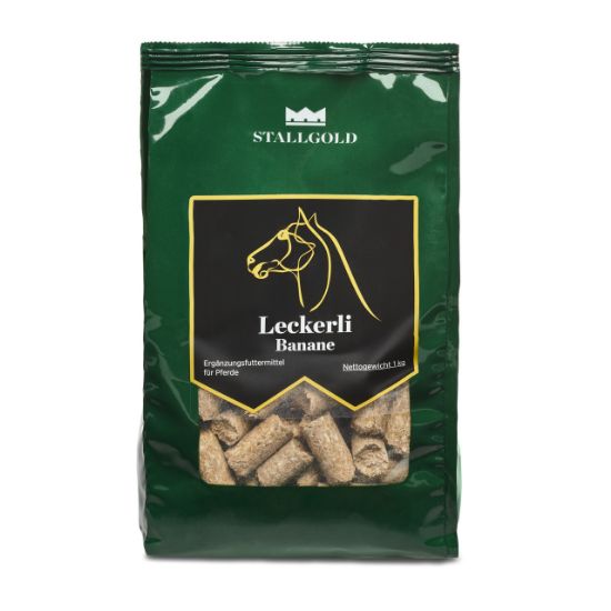 Stallgold Leckerli Banane Pferde Snack - (STALLGOLD)