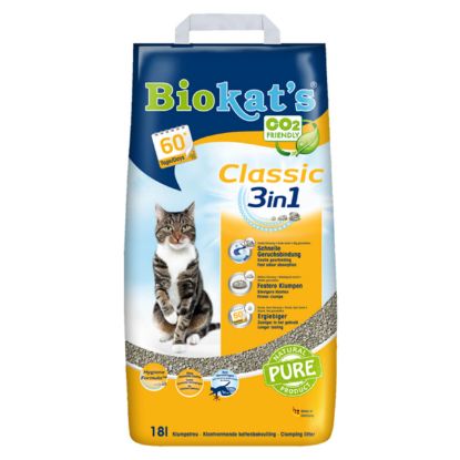 Biokat's Classic 3in1 Katzenstreu - 18 Liter (BIOKAT)