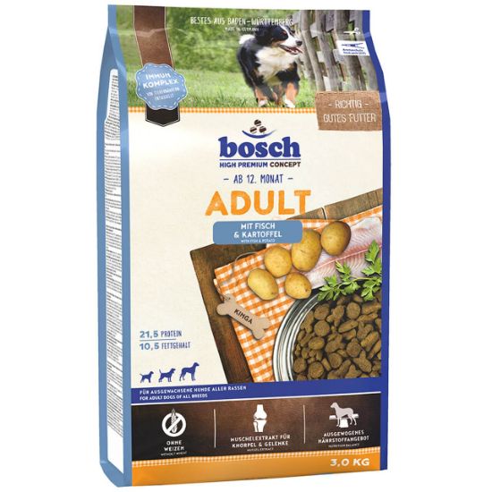 Bosch Adult Fisch & Kartoffel Hunde Trockenfutter - 15 kg (Bosch)