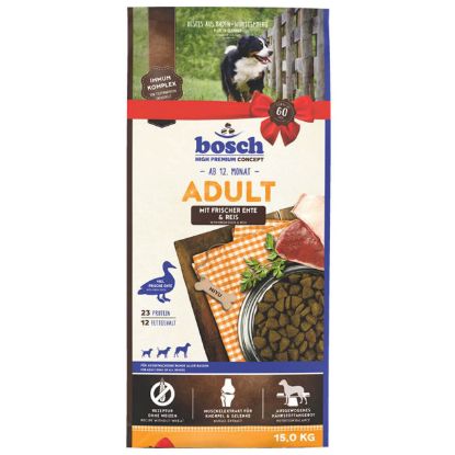 Bosch Adult frische Ente & Reis Hunde Trockenfutter - 15 kg (Bosch)