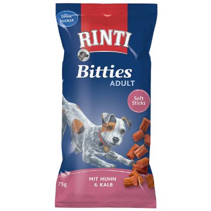 Rinti Bitties Adult mit Huhn & Kalb Multipack Hunde Snack - (Rinti)