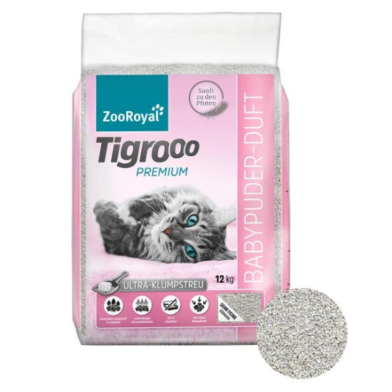 ZooRoyal Tigrooo mit Babypuderduft 12kg (ZooRoyal Tigrooo)