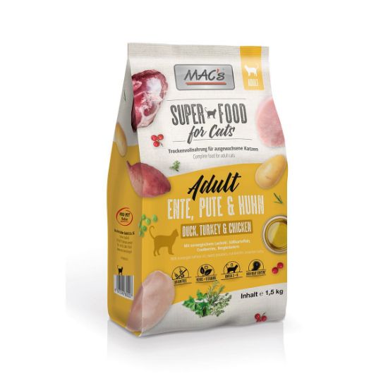 MAC's Cat Adult Ente, Pute & Huhn 1,5kg (MAC's Cat)