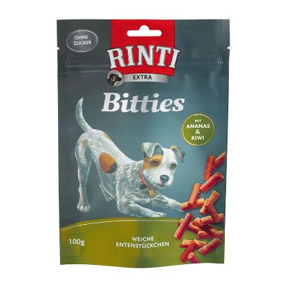 RINTI Bitties 12x100g Ente mit Ananas & Kiwi (Rinti)