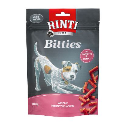 RINTI Bitties 12x100g Huhn mit Karotten & Spinat (Rinti)