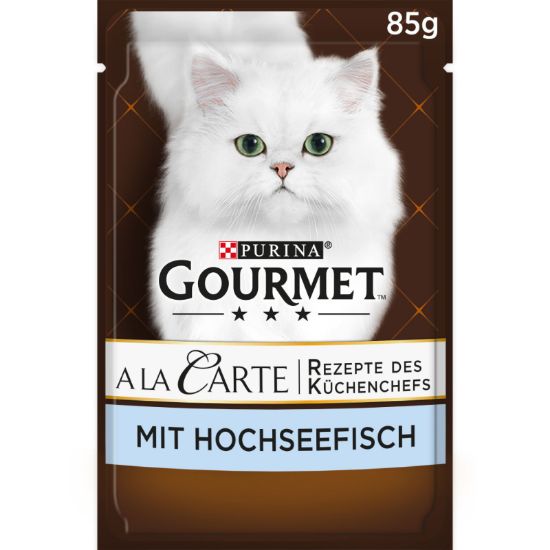 GOURMET à la Carte 26x85g Hochseefisch an Reis-Gemüsekomposition (Gourmet)