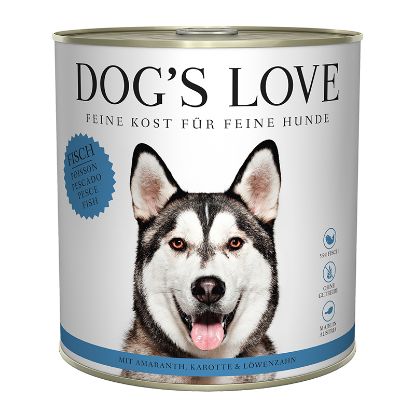 DOG'S LOVE Adult Classic 6x800g Fisch mit Amaranth & Karotte (Dog's Love)