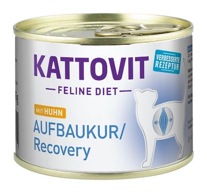 KATTOVIT Feline Diet Aufbaukur Huhn 12x185g (Kattovit)