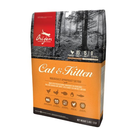 Orijen Cat & Kitten Katzen-Trockenfutter 1,8 kg (Orijen)