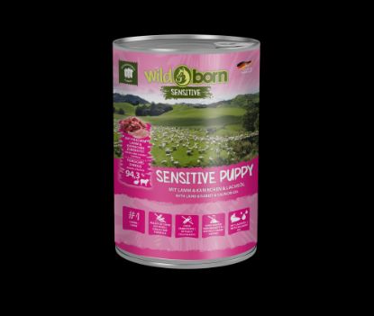 6 x 400g, WILDBORN Sensitive Puppy Welpenfutter, Hundefutter für Welpen ()