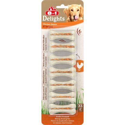 8in1 Delights Kauknochen Strong XS (8in1)