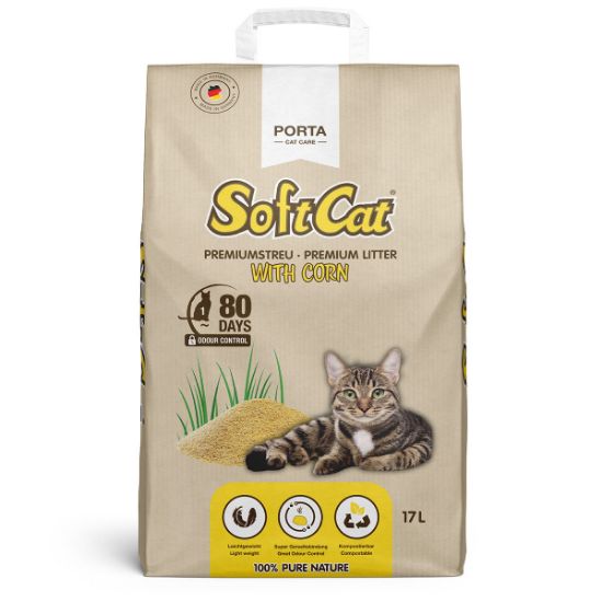 SoftCat Corn 2x17l (Soft Cat)