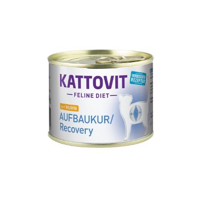 Kattovit Feline Diet Aufbaukur/Recovery Huhn 12x185g (Kattovit)