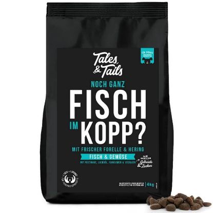 Abo - Noch ganz Fisch im Kopp? - softes Trockenfutter mit Fisch für Hunde (Tales and Tails GmbH)