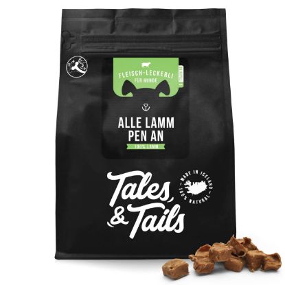 Alle LammPen an - Fleisch Leckerli für Hunde aus 100% Lamm (Tales&Tails)