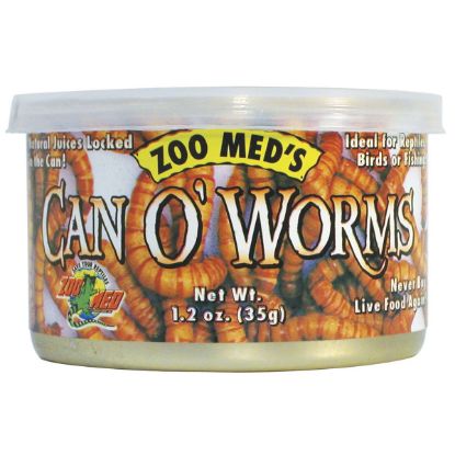 Zoo Med Can o' Worms 35g, ca. 300 Mehlwürmer (Zoo Med)