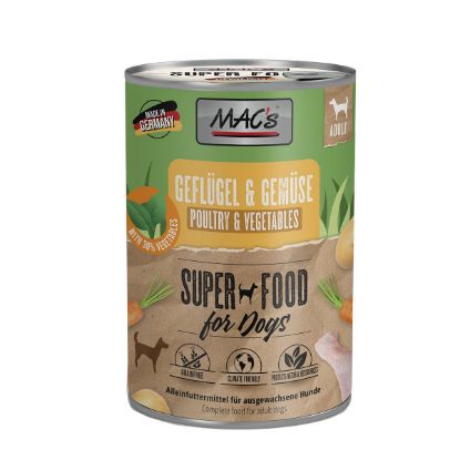 MAC's Dog Geflügel und Gemüse 6x400g (MAC's Dog)