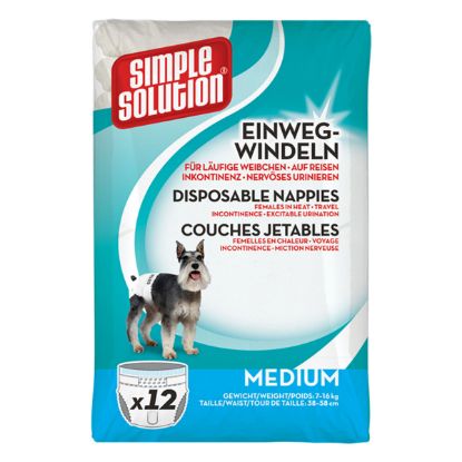 Simple Solution Einweg-Windeln 12 Stück M (Simple Solutions)