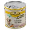 LandFleisch Dog Classic Geflügel mit Reis 6x800g (Landfleisch Pur)