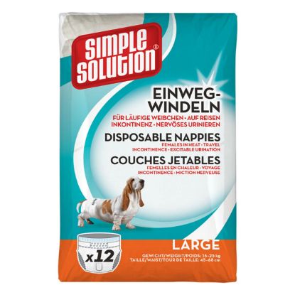 Simple Solution Einweg-Windeln 12 Stück L (Simple Solutions)