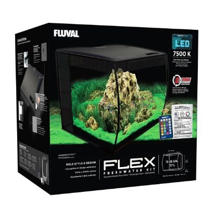 Fluval Aquarium Flex Set 57 L schwarz (Fluval)