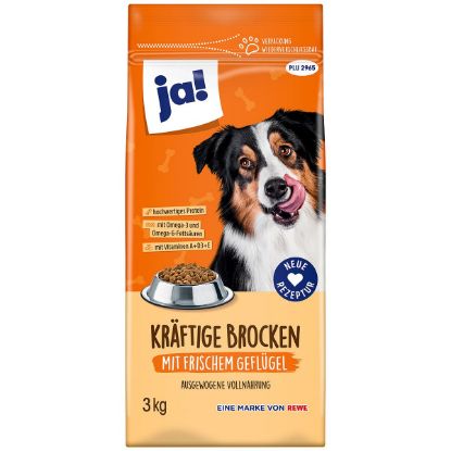 ja! Kräftige Brocken mit Geflügel 10x3kg (ja)