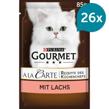 GOURMET A la Carte Lachs & Gemüse 26x85g (Gourmet)