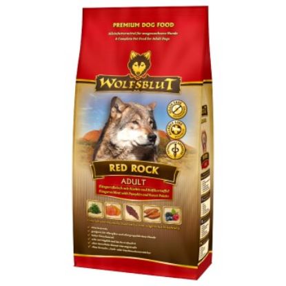 WOLFSBLUT Adult Red Rock, Kängurufleisch mit Kürbis 12,5 kg (Wolfsblut)