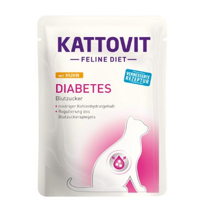 Kattovit Diabetes Huhn 24x85g (Kattovit)