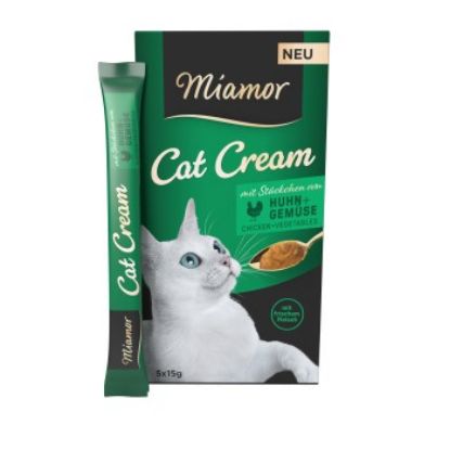 Miamor Cat Cream Huhn + Gemüse 11x5x15 g (Miamor)