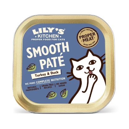 LILY'S KITCHEN Cat Smooth Paté Truthahn & Ente 19x85g (LILY'S KITCHEN)