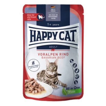 HAPPY CAT Adult Culinary Meat in Sauce Voralpen Rind 20x85 g (Happy Cat)