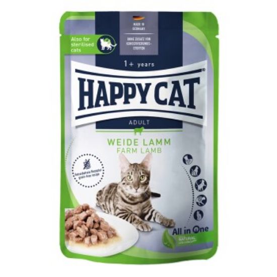 HAPPY CAT Adult Culinary Meat in Sauce Weide Lamm 20x85 g (Happy Cat)