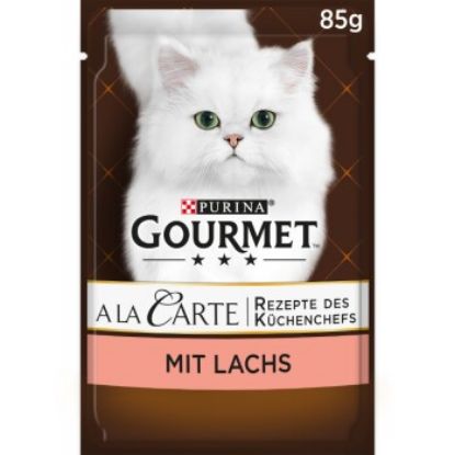 GOURMET à la Carte 26x85g Lachs an feinem Gartengemüse (Gourmet)