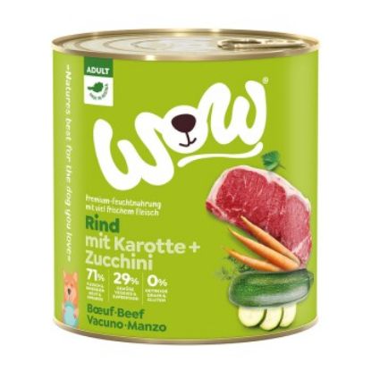 WOW Adult 6x800g Rind mit Karotte (Wow)