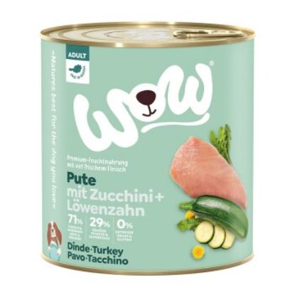 WOW Adult 6x800g Pute mit Zucchini (Wow)