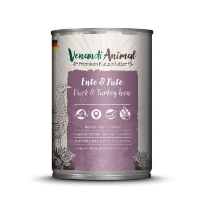 Venandi Animal – Ente & Pute 6x400g (Venandi Animal)