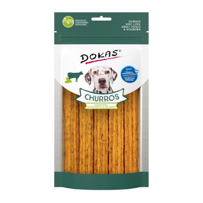 Dokas Churros Rinderleber, Süßkartoffel & Mehlwurm 150g (Dokas)