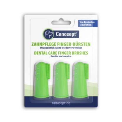 Canosept 3x Zahnpflege Finger-Bürsten (Canosept)