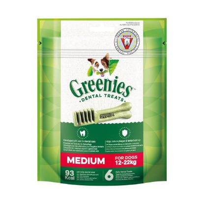 Greenies Medium Zahnpflegesnacks für Hunde von 11-22kg 170g (Greenies)