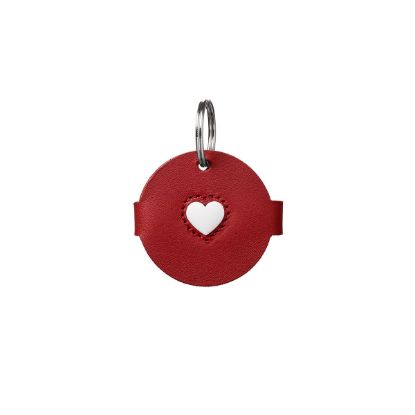 Hunter Anhänger Hundemarke Love rot Klein - 4,3cm (Hunter)