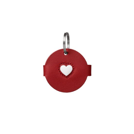 Hunter Anhänger Hundemarke Love rot Klein - 4,3cm (Hunter)