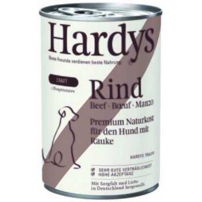 Hardys Craft hypoallergen 6x400g Rind & Rauke (Hardys)