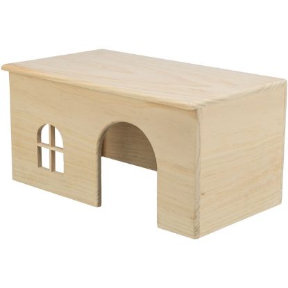 Holzhaus für Nager & Kleintiere für Kaninchen (TRIXIE)