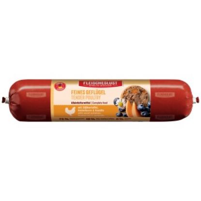 Fleischeslust Nassfutter Hund Classic Adult Geflügel 16x400 g (Fleischeslust)